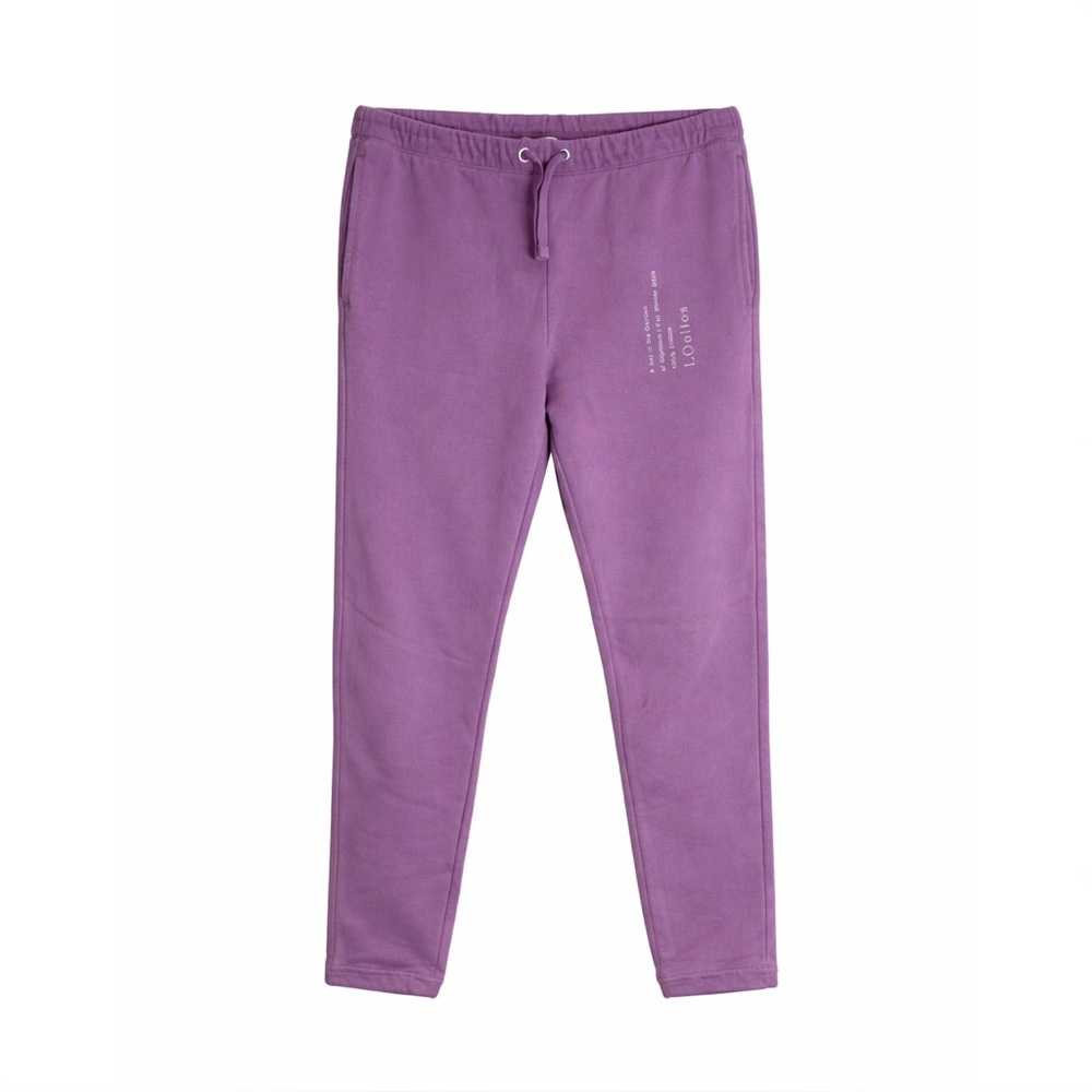 LOOLIOS HEPHAESTUS SWEATPANTS Men’s Drawstring Purple Large